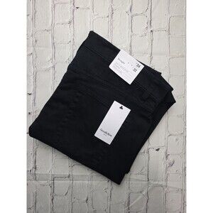 Goodfellow &‎ Co Men's 34x32 Straight Fit Black Denim Jeans